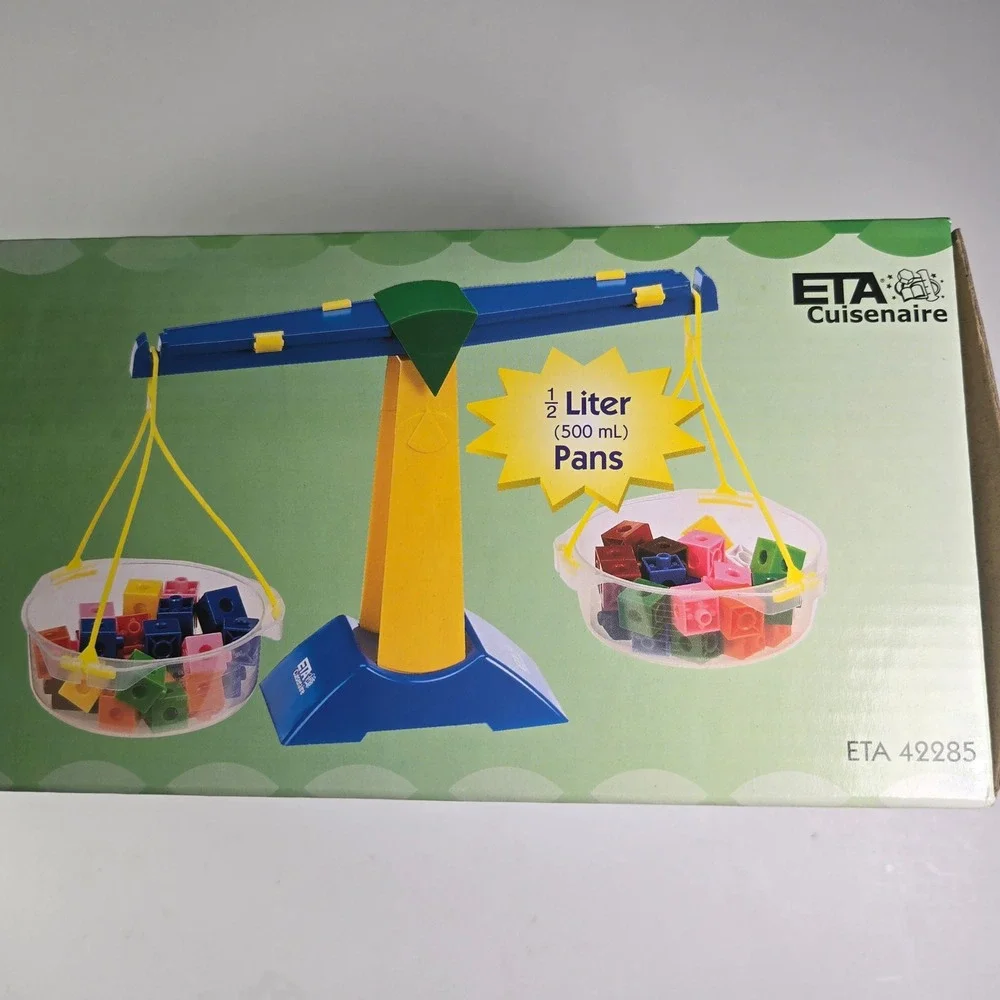 Pan Balance Jr Educational Science Scale ETA Cuisenaire 42285 Learning Tool